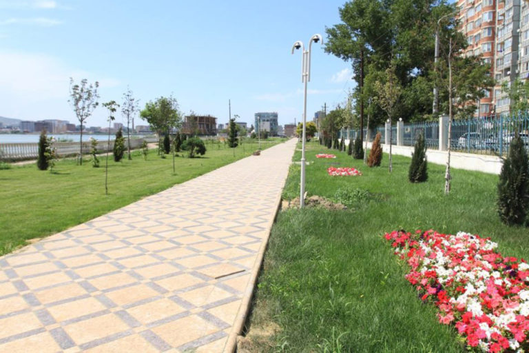 Пять общественных пространств появится в Махачкале в 2023 году