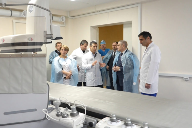 Ризван Газимагомедов посетил Городскую клиническую больницу