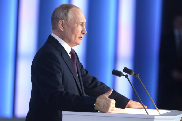 Владимир Путин: «Народ России показал свою сплоченность и единство»