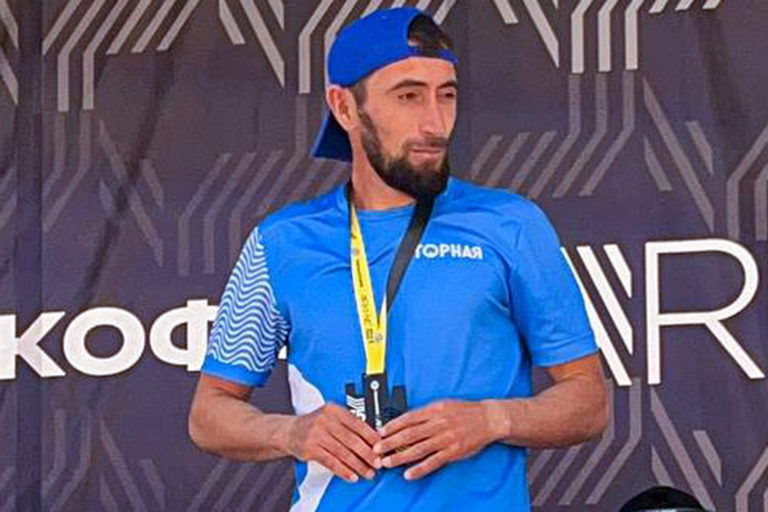 Магомед Алигаджиев выиграл горный забег в Архызе