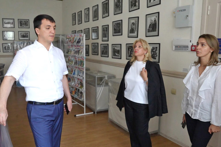 На фасаде Дома писателей будут нанесены муралы