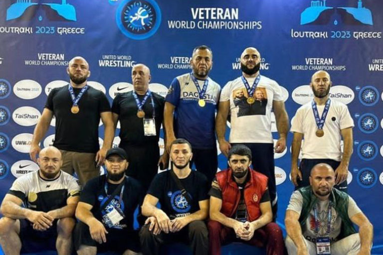 Борцы-ветераны Дагестана преуспели на чемпионате мира