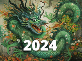 2024 год –Зеленого Деревянного Дракона
