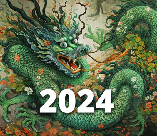 2024 год –Зеленого Деревянного Дракона