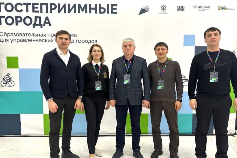 Юсуп Умавов в Московском инновационном центре «Сколково»