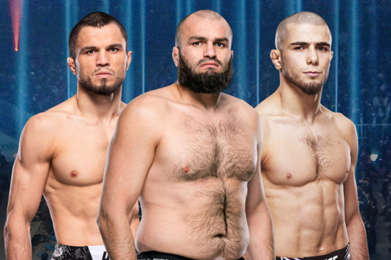 Три дагестанца выступили на турнире UFC Fight Night 238