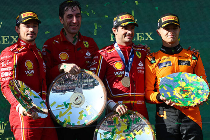 Подиум в Австралии