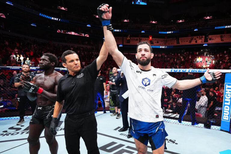 Нассурдин Имавов победил Джареда Каннонье в главном бою UFC on ESPN 57