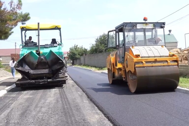 В Ленинкенте ведется капремонт дорог
