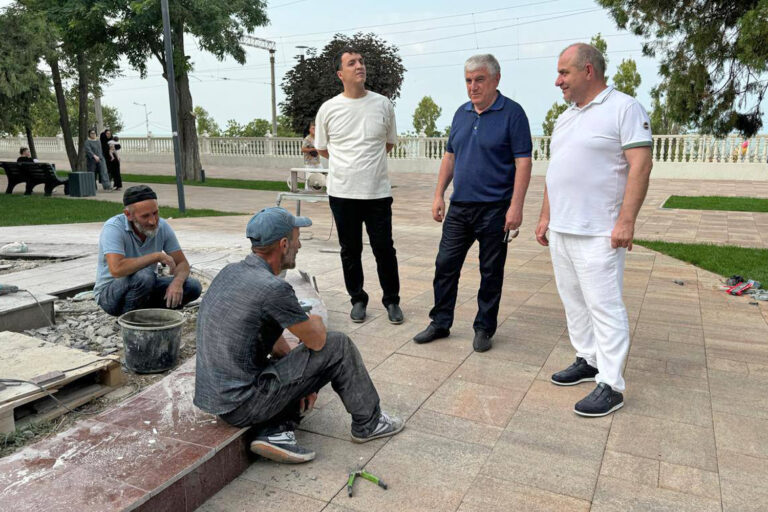 Реконструкция парка близится к завершению