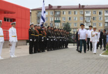 В Дагестане состоялся праздничный парад ко Дню ВМФ