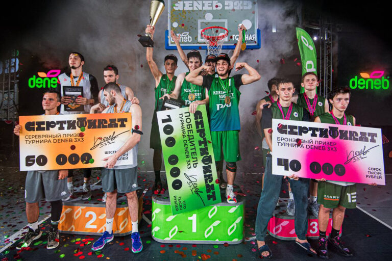 В Махачкале прошел баскетбольный турнир «Deneb 3×3»