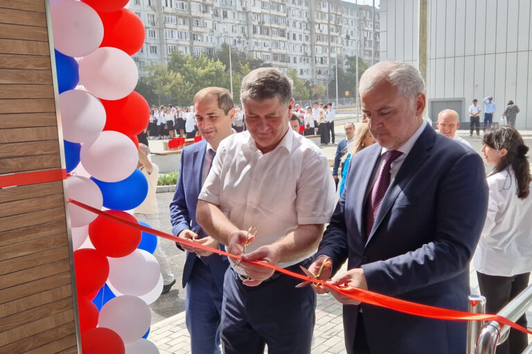 Открытие нового корпуса школы