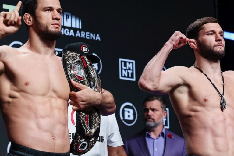Усман Нурмагомедов во второй раз защитил титул Bellator