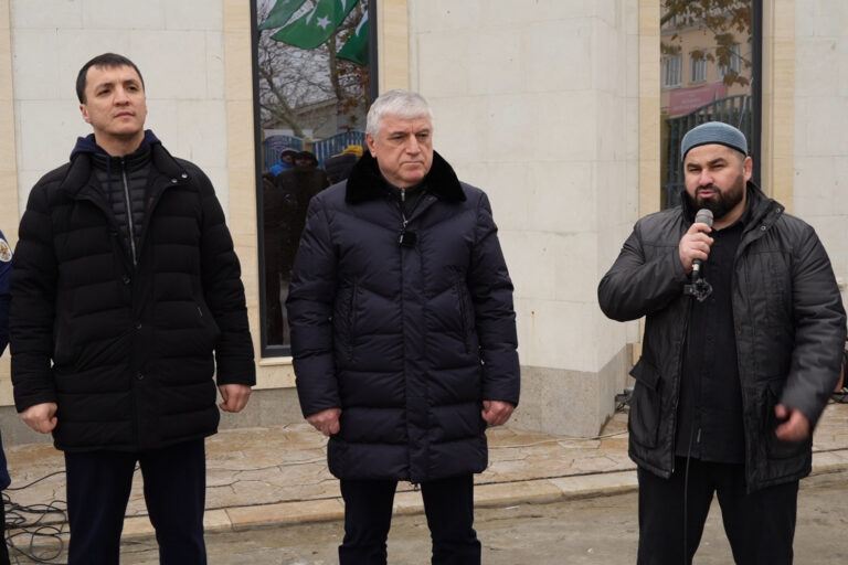 На Городском пляже состоялось открытие мечети