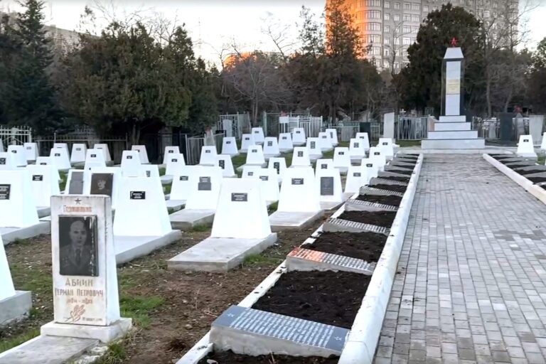 Завершены ремонтные работы на мемориальном воинском кладбище