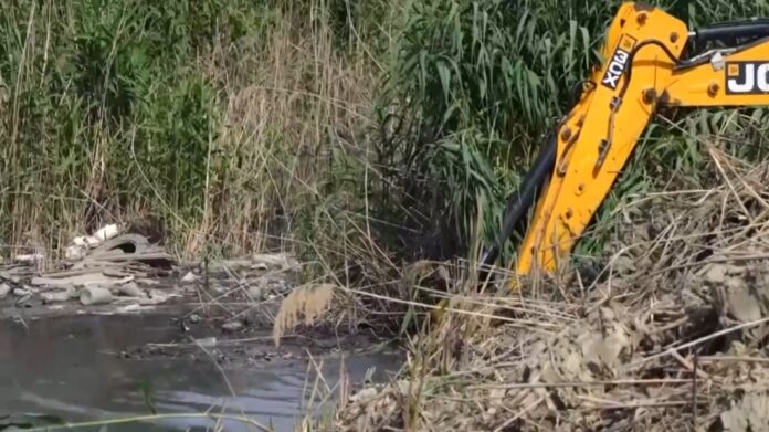 очистка русла