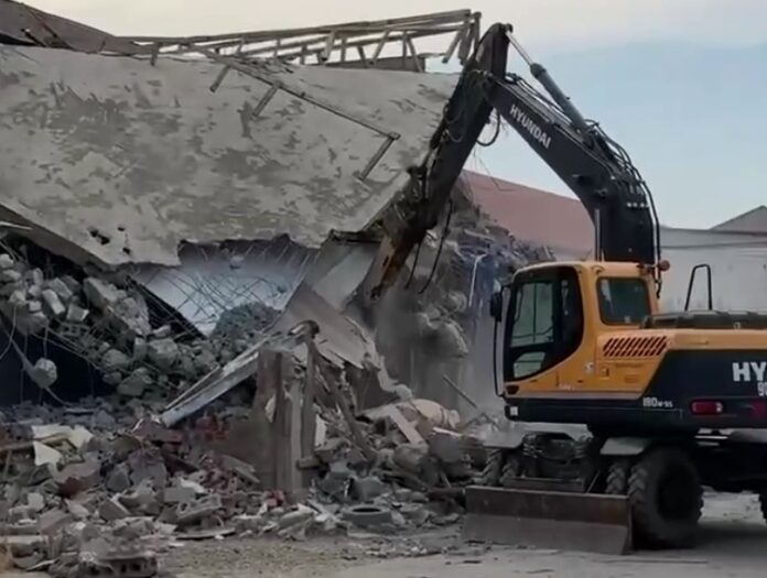 снос каркаса