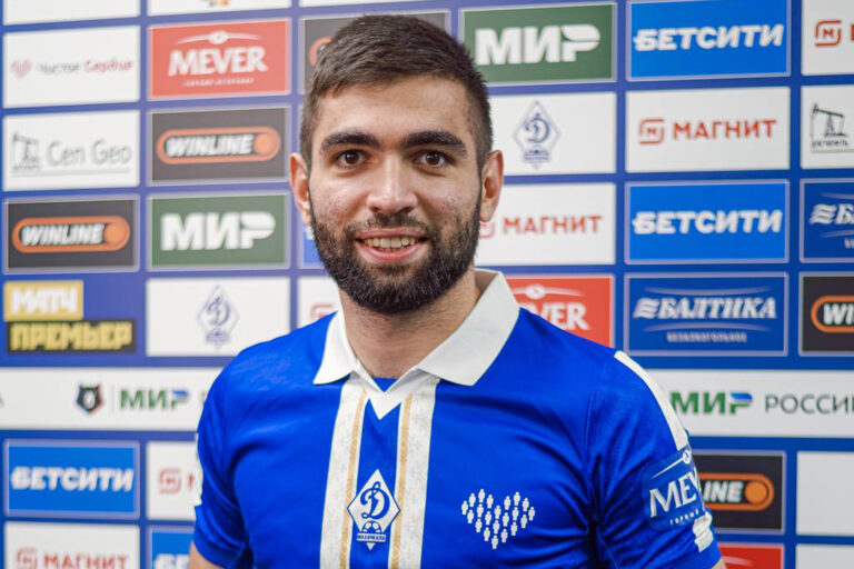 Гол Агаларова принес победу «Динамо» над «Ахматом»