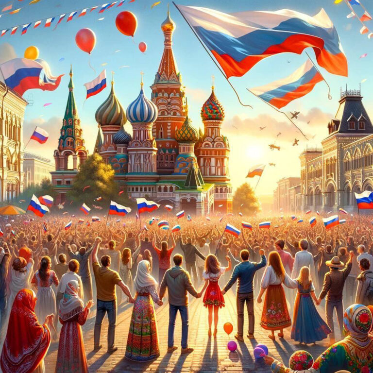 Единый народ никогда не будет побежден!