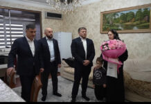 В преддверии Дня матери в Махачкале навестили семью погибшего участника СВО