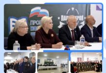 В махачкалинской школе №54 открыли 11 новых «Парт Героев»