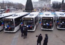 В Махачкале презентовали 84 новых автобуса
