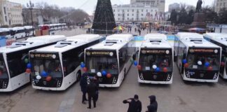 В Махачкале презентовали 84 новых автобуса