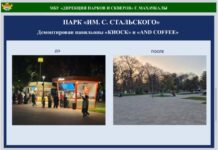 Из парков и скверов Махачкалы демонтировали 121 торговый объект