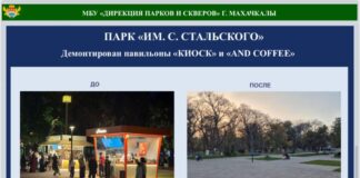 Из парков и скверов Махачкалы демонтировали 121 торговый объект