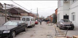 В Махачкале освободили улицу Попова от нелегальных построек