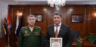 Джамбулат Салавов удостоен благодарственных писем за поддержку участников СВО