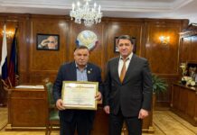 Джамбулат Салавов встретился с известным спортивным документалистом