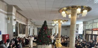 В Махачкале при поддержке депутата Нурбаганда Нурбагандова прошло новогоднее мероприятие для детей