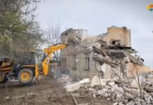 В Махачкале снесли самовольную постройку на муниципальной территории