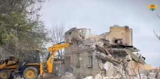 В Махачкале снесли самовольную постройку на муниципальной территории