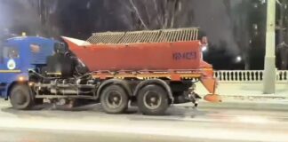 В Махачкале активно реализуется антигололедная программа