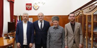 Сергей Меликов встретился с муфтием Дагестана и религиозным деятелем