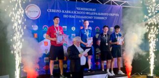 Махачкалинские теннисисты впервые выиграли чемпионат СКФО и завоевали путёвку на чемпионат России