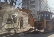 Демонтирован незаконный торговый объект