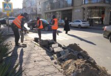 63 новых пандуса установили в Махачкале с начала года