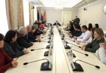 Джамбулат Салавов встретился с творческой командой фестиваля «С Новым годом, Дагестан!»