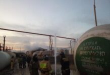 В Дагестане возбуждено уголовное дело по факту пожара на газонакопительной станции