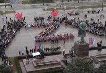 В Махачкале состоялась массовая патриотическая акция ко Дню защитника Отечества