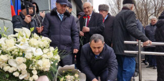 Открытие мемориальной доски Шейиху Исмаилову