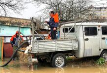 В Махачкале коммунальные службы работают в усиленном режиме для ликвидации последствий непогоды