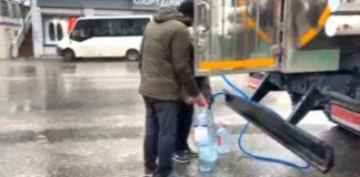 В Махачкале организован подвоз питьевой воды в районы с перебоями