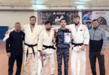 Сборная Росгвардии Дагестана завоевала бронзу на окружном чемпионате по дзюдо