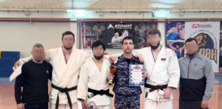 Сборная Росгвардии Дагестана завоевала бронзу на окружном чемпионате по дзюдо