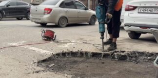 В Махачкале демонтировали 7 незаконных «лежачих полицейских» на улицах Агасиева и Кайтагского